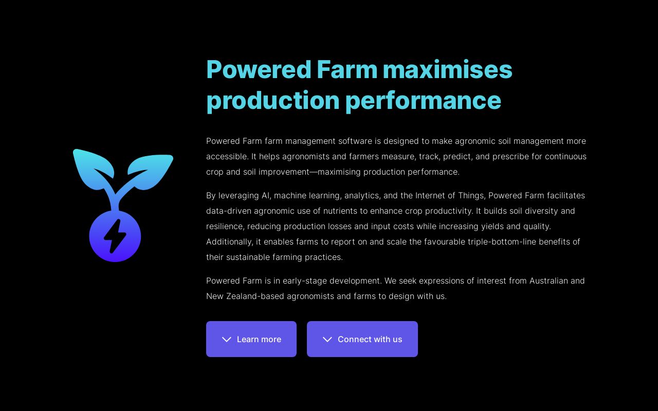Powered Farm - Measure, track, predict, and prescribe to maximise ...